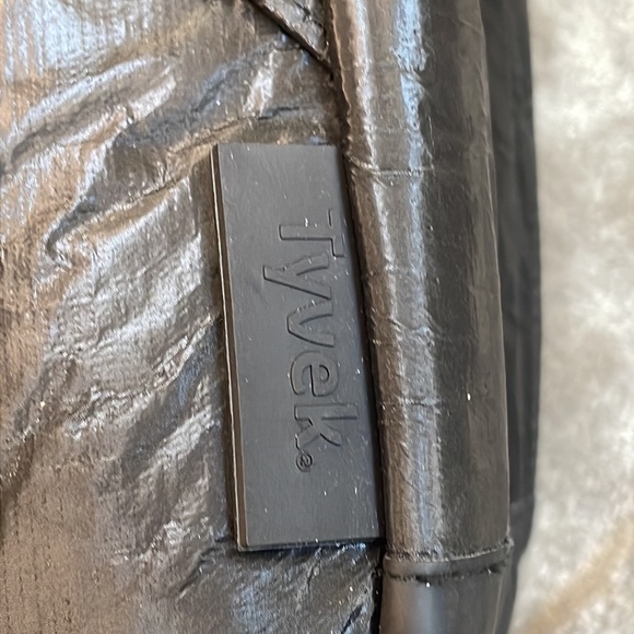 DuPont Tyvek Black Waterproof Backpack Bag Dry Bag Backpack Rare - Picture 13 of 16